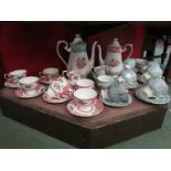 Two Royal Albert part tea sets,