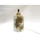 A Tremaen Pottery of Cornwall large studio pottery lamp base,