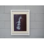 SHEILA OLINER (Contemporary Cornish artist) A framed limited edition print, "Janis Joplin", signed,