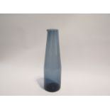 Timo Sarpaneva for Iittala of Finland - A glass carafe in midnight blue,