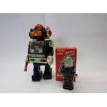 A 1985 battery powered plastic "Star Robot" by Son Al,