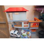 Two unboxed Playmobile sets to include Clinic and Hospital