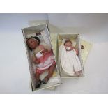 Two boxed Ashton-Drake collectors dolls