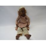 A handmade limited edition "Gracie Stolen" artist doll by Philip Heath, signed and numbered 5/20,