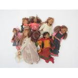 Seven assorted Annette Himstedt artist dolls,