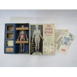 A boxed "The Visible Woman" assembly kit with paperwork