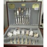 A Viners 'Dubarry Classic' 44 piece canteen of cutlery.