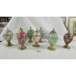 9 'House of Faberge' musical eggs.