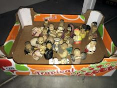 A collection of Eggberts figures