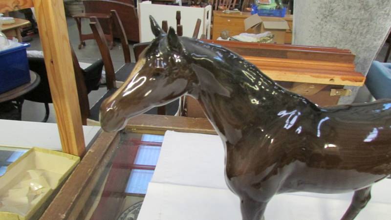 A large Beswick horse. - Image 2 of 2