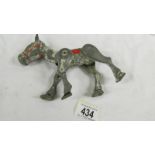 An early die cast Moko Muffin the Mule string puppet.