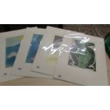 Collection of 4 lithographic prints 2 x Marc Chagall (1887-1985) both modernist figural subjects