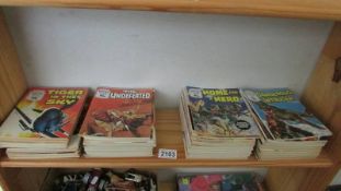 Approximately 80 Battle Fleetway Picture Library comics.