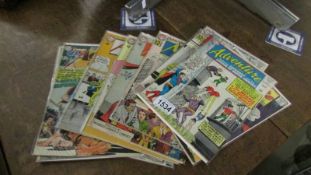 Approximately 12 DC circa 1960's comics, mainly Silver age, action/adventure,
