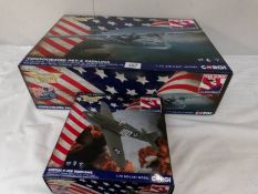 A Corgi Aviation Archive No. AA28101 and AA36110 Pearl Harbor 75th anniversary limited edition.