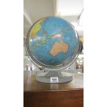 An old world globe.