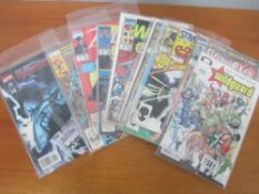 10 Marvel comics and one Image comic all Issue 1 s or 0 including Ms Marvel, New Warriors,