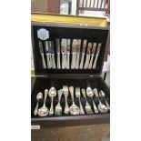 A good quality Butler and Ashbury canteen of cutlery.