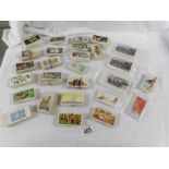 A good mixed lot of mainly sets of cigarette and tea cards.