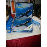 2 boxed Boeing 474 Air India airplane and one other.