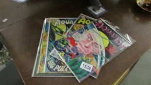 5 DC circa 1960's Aquaman comics, mainly Silver Age, all appear in good condition.