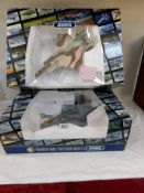 2 Franklin MInt Collective Armour military aircraft.