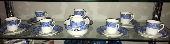 A Victorian tea set.