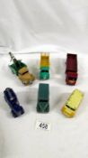 6 small Dinky commercial vehicles including Bedford Van.