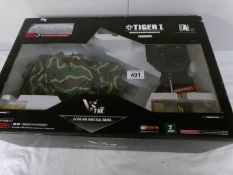 A VS Pro tank series 1/24 scale radio control Tiger 1 Panzer Kampfwagen VI battle tank.