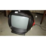 A 1960/70's 'Space Helmet' television. ****Condition report**** Sold as seen.