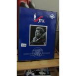 John F Kennedy phone card series by Amerivox COA. Complete and in good condition.