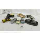 A selection of Dinky and Corgi models including Mini Cooper Rally Car etc.