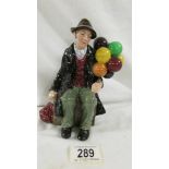 A Royal Doulton figurine, The Balloon man, HN1954. In good condition.