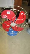 A retro 'Limit' electric fan.