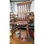 A good old Windsor chair. ****Condition report**** Slight wobble on leg frame.