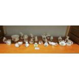 Approximately 23 piece of crested china from various manufacturers.