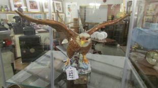 A Beswick bald eagle.