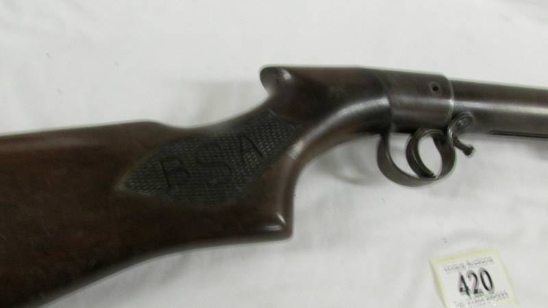 A BSA rosewood 177 calibre air rifle. - Image 2 of 4