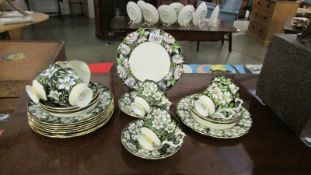 A quantity of Royal Albert Provincial flower pattern including part tea set (13 pieces) and 2 Duos