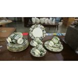 A quantity of Royal Albert Provincial flower pattern including part tea set (13 pieces) and 2 Duos