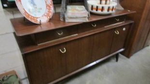 A retro sideboard.