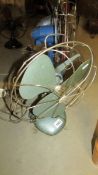A vintage 'Frost' electric fan.