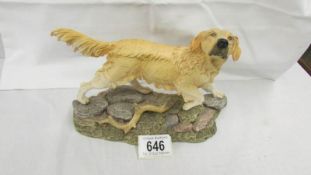 A John Beswick golden retriever.