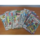 Approximately 28 Marvel two-in-one The Thing comics from Issue 24 -99