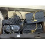 A quantity of ladies handbags including Susie Smith,