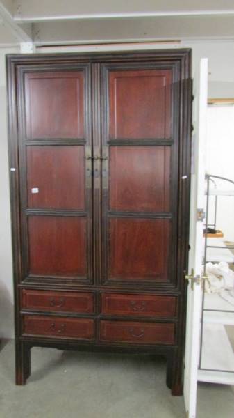 An old Chinese 'Marriage' cabinet.