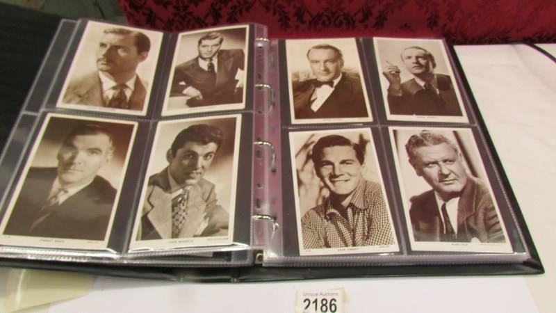 Two albums of movie star postcards (approximately 175) and an album of Picture Goer Gallery series - Image 10 of 31
