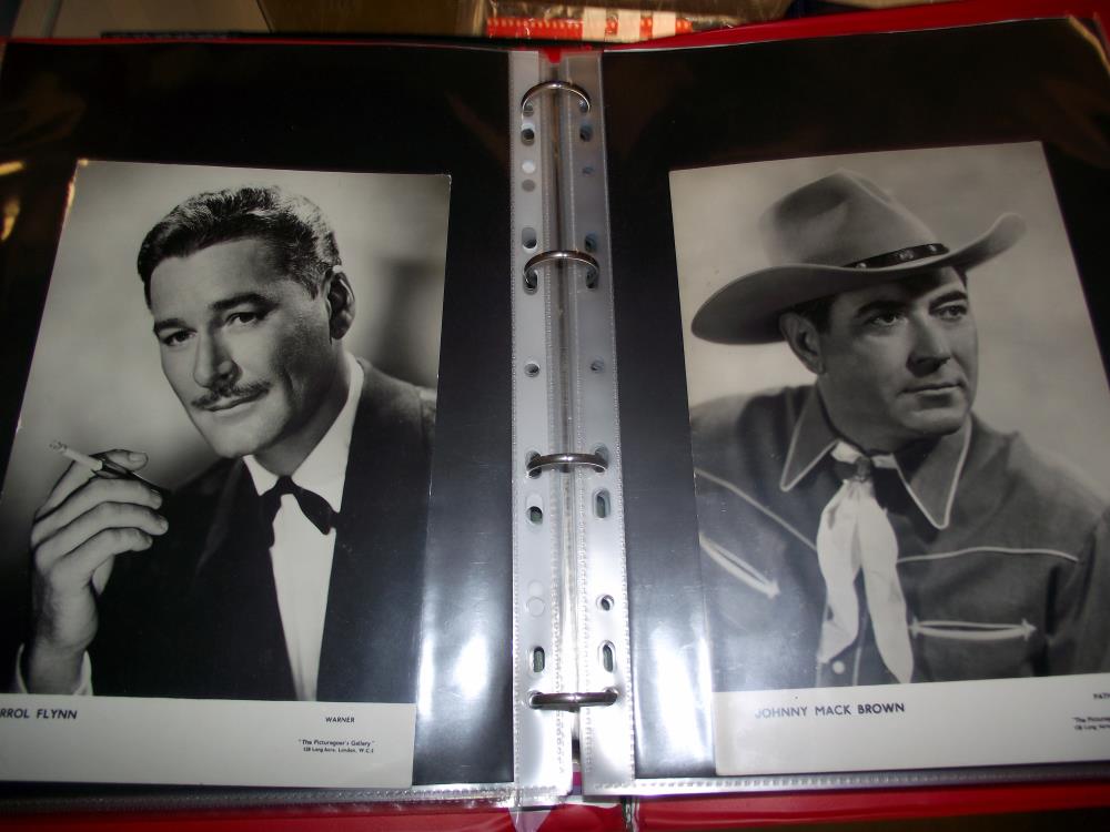 Two albums of movie star postcards (approximately 175) and an album of Picture Goer Gallery series - Image 29 of 31