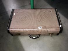 A vintage suitcase