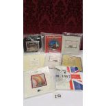 8 Royal Mint United Kingdom uncirculated coin sets - 1983,01985, 1986, 1987 x 2, 1990, 1991, 1992.